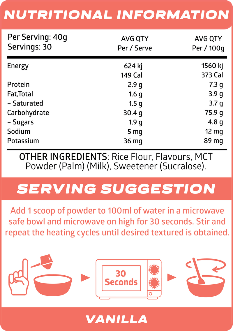 Cream Of Rice 1.2kg